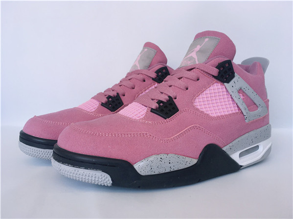 Women's Running weapon Air Jordan 4 Pink Shoes 048